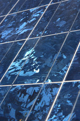 Berlin  Solarzellen in Adlershof