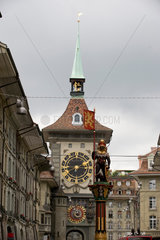 Bern  Schweiz  Zeitglockenturm