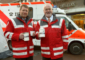 Peter Harry Carstensen  CDU  sammelt Spenden in Kiel