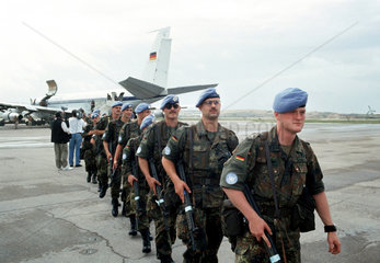 Bundeswehr- UNOSOM2- Einsatz in Somalia.