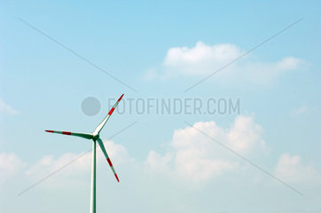 Windkraftanlage in Brandenburg  Bernau