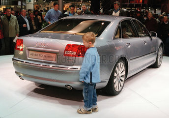 Vorstellung des neuen Audi A8 zur Automesse in Leipzig