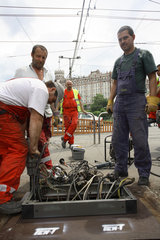 Budapest  Schaeden am Stromnetz wegen eines Unwetters werden behoben