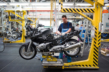 Berlin  Deutschland  BMW Motorrad Werk in Berlin-Spandau