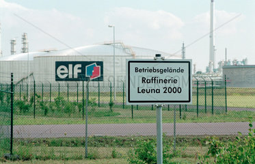 Elf-Raffinerie bei Leuna  Deutschland