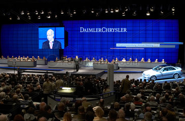Berlin - Hauptversammlung von DaimlerChrysler AG