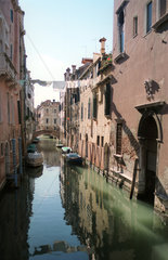 Venedig - Blick auf einem verschlafen wirkenden Kanal