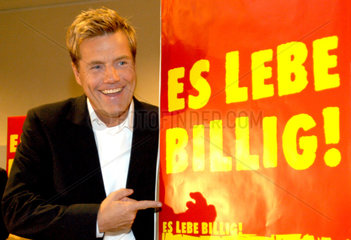 Dieter Bohlen bei einer Werbeaktion in Berlin