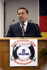 Gerhard Schroeder  SPD  bei HDW
