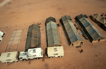 Bundeswehr- UNOSOM 2- Lager Belet Huen/Somalia.