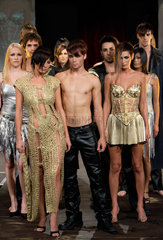 Berlin  Models auf dem Catwalk