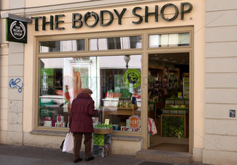 Potsdam  Deutschland  Filiale der Kette Body Shop