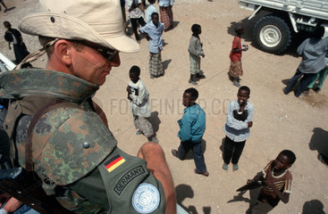 Bundeswehr- UNOSOM 2- Einsatz in / Somalia.