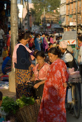 Markt in Kathmandu (Nepal)