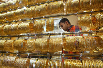 Der Gold Souq im Zentrum der Altstadt von Dubai