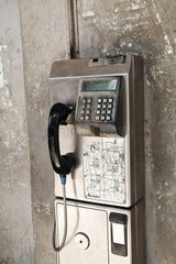 Havanna  Kuba  ein oeffentliches Telefon