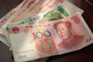 Peking  chinesische Geldscheine