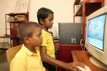 Hikkaduwa  Sri Lanka  Organisation fuer Strandkinder