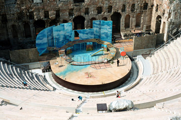 Das Odeon des Herodes Atticus  Athen