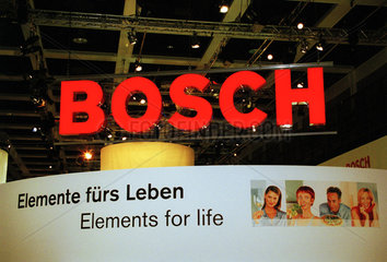 Ausstellungsstand von Bosch auf der Messe HomeTech in Berlin
