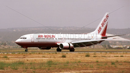 Mallorca  Spanien  Air Berlin -Mallorca-Shuttle- in der Hauptstadt der Insel