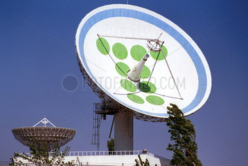 Satellitenantennen der Telefonica in Spanien