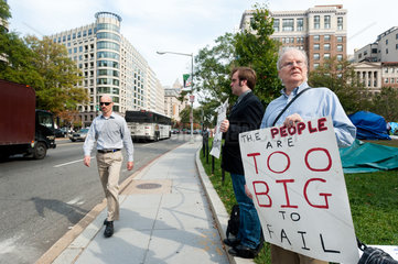 Washington D.C.  USA  Besetzung des McPherson Square der Occupy-Bewegung