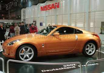 Premiere des Nissan 350Z zur Automesse in Leipzig