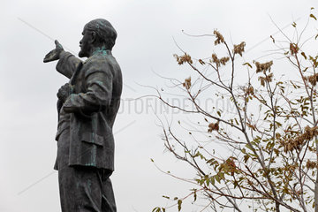 Budapest  Ungarn  Lenin-Statue im Mementopark