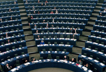 Strasbourg  Sitzung des EU Parlaments