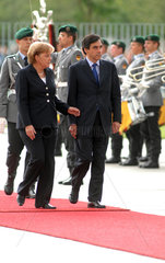 Berlin  Dr. Angela Merkel und Francois Fillon