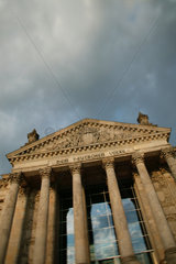 Berlin  Portal des Reichstags