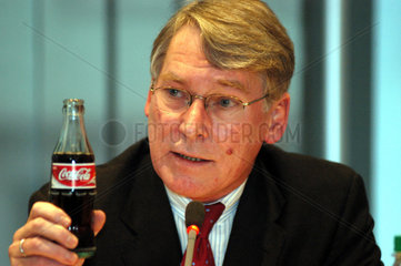 Goetz-Michael Mueller  Geschaeftsfuehrer Coca-Cola  Berlin
