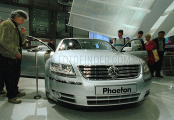 Praesentation des Nobelmodells Phaeton des Volkswagenkonzerns