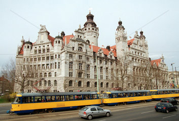 Das neue Rathaus von Leipzig