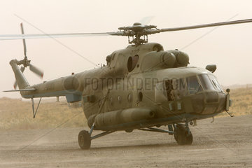 Kunduz  Afhghanistan  Russischer Hubschrauber