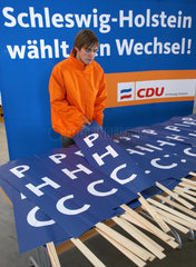 Wahlkampf CDU