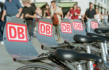 Call A Bike Fahrraeder vermietet die Deutsche Bahn AG
