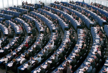 Strasbourg  Abstimmung im EU Parlament