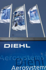 Berlin  Deutschland  Messestand von DIEHL Aerosystems