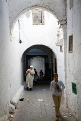 Tetouan  Marokko  eine typische Gasse in der Altstadt