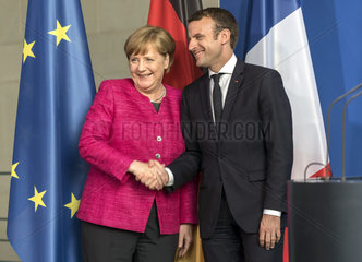 Merkel + Macron