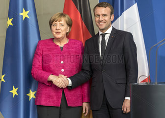 Merkel + Macron