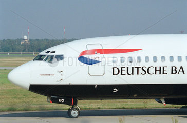 Flugzeug der Deutschen BA in Berlin-Tegel