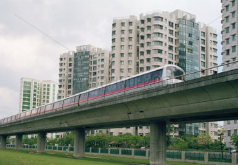 U-Bahn Zug der MRT