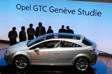 Prototyp GTC Geneve von Opel auf der Leipziger Automesse