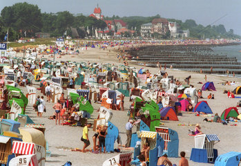 Strandanlage des Ostseebades Kuehlungsborn
