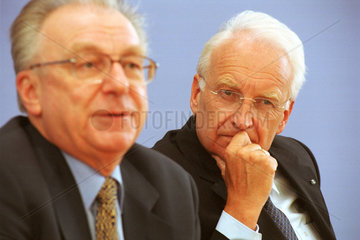 Dr. Lothar Spaeth und Dr. Edmund Stoiber