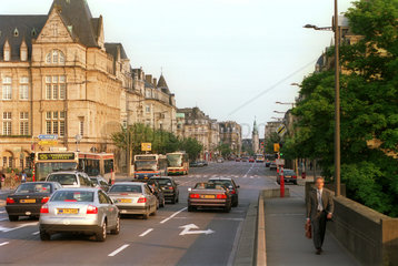 Hauptstrasse in Luxemburg-Stadt