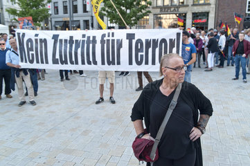 Merkel muss weg-Demo  Hamburg